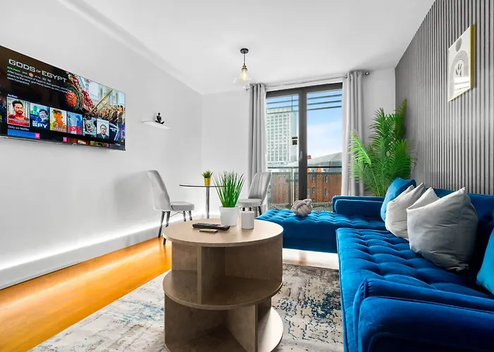 City Centre Apartment - China Town - Balcony - Parking - Wifi - Netflix - 43A